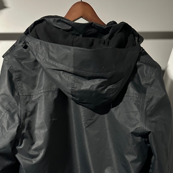 Gerry Black Hooded Men’s Coat - Picture 6 of 7